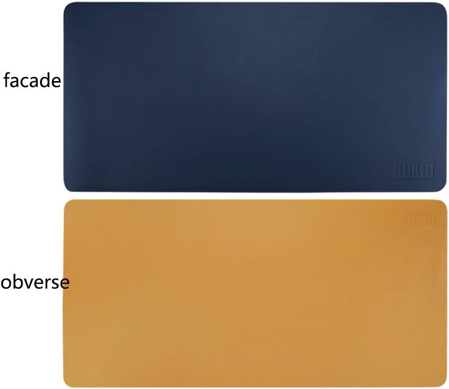 Extended Gaming Mouse Pad, Leather Writing Mat Computer Keyboard Desk Pad Not-Slip Rubber Base Mousepad-d 600x300mm