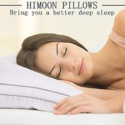 HIMOON Bed Pillows 2 Pack - Queen Size Set of 2
