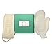 LOOFA and HAND GLOVE SET Natural SISAL FIBRE FOR DEEP EXFOLIATING. Soft and gentle Double handled LOOFA for back scrubbing and a Glove for body washing. Presented in a gift box to pamper her or him.
