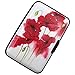 BFL RFID Credit Card Holder for Women or Men, Theft Proof Credit Card Holder, Slim Design Fits in Pocket (Flower)