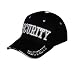 Online Best Service Security Hat Cap Uniform Hats,(One Size) Black primary