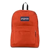 JanSport Superbreak Backpack - Cherry Tomato - Classic, Ultralight
