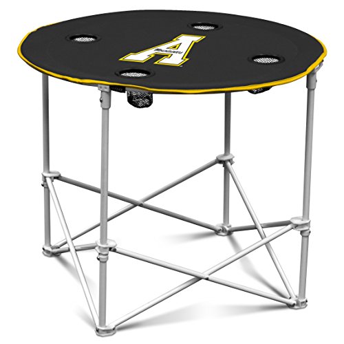 NCAA App St Mountaineers Round Tailgating Table