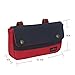 TOURBON Canvas Cycling Bike Bicycle Handlebar Bag Top Tube Pouch - Blue