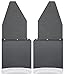 Husky Liners Kick Back Mud Flaps 12IN Black Top/SS Wt Fits 88-18 F150/250
