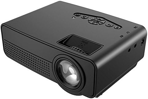 FZ0003 Mini Projector, Portable Projector Multimedia Home Theater With HDMI USB HD AV SD Projecteur, 1080P HD Home Theatre Projector for Home Video Cinema, TV, Laptops, Smartphones, etc
