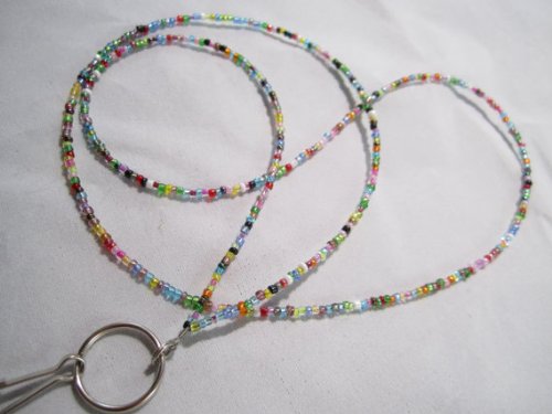 ATLanyards 32 Colors Beaded Lanyard