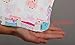 Fall Sale! Flannel Receiving Blankets Large Soft Organic Cotton Swaddling Blankets Baby Girl Set 2, Owl Cat Pink White