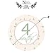 1-12 Months Sports Baby Monthly Stickers, Newborn First Year Age & Growth Tracking Stickers, Month by Month Photo Props Infant Onesie Sticker Set 12, Shower Registry Gift & Scrapbook Photo Keepsake