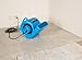 BlueDri One-29 1/3 HP High Velocity Heavy Duty Portable Air Mover Floor Carpet Dryer Blower Fan for Water Damage Equipment Restoration, Blue