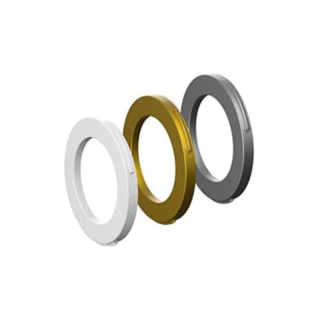 Magura, Brake Caliper Covers Kit 4 Piston Caliper from Ma2015 (White, Gold, Silver) (Pack = 12 pieces), Cover for Brake Calipers, Multicolor, U, Unisex-Adult.