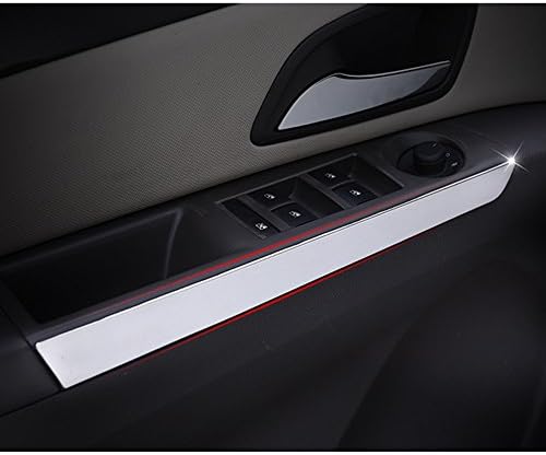 Stainless Steel Door Armrest Decoration Chrome Trim for Chevrolet Chevy Cruze 2009 - 2014 2015+
