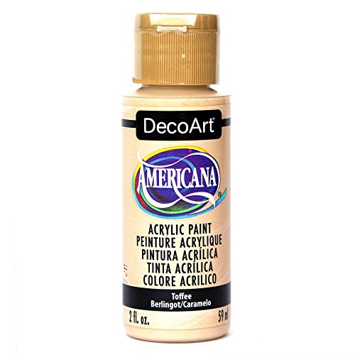 DecoArt Americana Acrylic Paint, 2-Ounce, Toffee