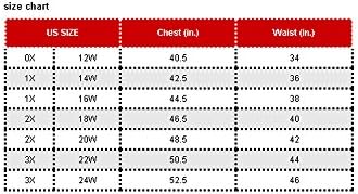 denim & co size chart