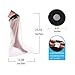 Leg Cast Cover for Adult Shower and Bath, Reusable Sealed Waterproof Comfortable Leg Protector Bag to Keep Wounds & Bandages Dry, Cover Perfectly Broken Leg, Ankle, Knee, Toe with No Marks on Skin