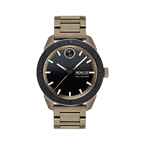 Movado-Mens-BOLD-Sport-Khaki-PVD-Watch-with-a-Printed-Index-Dial-BrownBlack-Model-3600511
