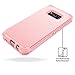 Galaxy S8 Plus Case, WeLoveCase Heavy Duty Drop Protection Armor Defender Case Soft Shockproof Silicone Bumper + High Impact Hard PC 3 in 1 Hybrid Protective Cover for Samsung Galaxy S8 Plus Rose Gold