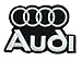 Audi Automobile Logo Crest 4 1/2