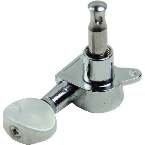 Estone New Chrome Inline Guitar String Tuning Pegs Tuners Machine Head 6R Right