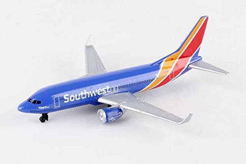 Showcasts Southwest Single Plane New Livery, Blue - Daron RT8184-1 - Diecast Model Airplane Replica
