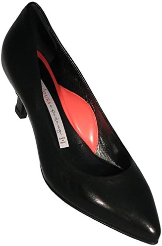 Pas De Rouge Women's 'Janet' Dress Pump in Soft Black Suede size 7 AA