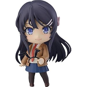 グッドスマイルカンパニー 青春ブタ野郎はバニーガール先輩の夢を見ない ねんどろいど 桜島麻衣 プラスチック製 塗装済み可動フィギュア ノンスケール 専用台座付属 全高約100mm 再販