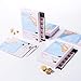 CRAZY SKIN Perfect Faical Mask 5PCS - Wash Off Mask Pack, Lifting V-Line Slim Face Mask, 2 Step Care for Aging Skin (Face Mask + Tightening Eye Cream)