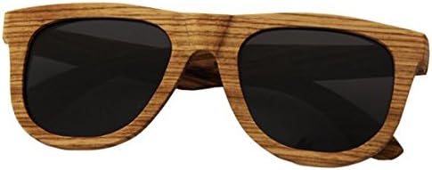 Zhu&amp;Yanj New / Men &amp; Women / Zebra / All Wood / Sunglasses / polarized / square/Fashion / Accessories / Unisex , black