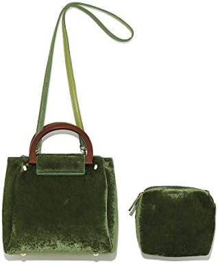 Amazon Lily Brown リリーブラウン ポーチ付ウッドハンドルミニバッグ Kki F Lily Brown リリーブラウン 斜めかけバッグ