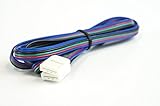 10mm (5050) Solderless LED Light Strip Connector Extension, Multi Color RGB - 6 Foot Strip to Strip Any Angle Connector - for LED Strip Light & Tape Light in Kitchens, Cabinets, Shelving & More