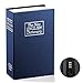 Book Safe with Combination Lock - Jssmst Home Dictionary Diversion Metal Safe Lock Box, SM-BS0405S, Navy Small