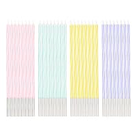 FYYZY Birthday Candles Numbers for Kids Cake Topper Numeral Candle Party Wedding Anniversary Decorations (4Colors)