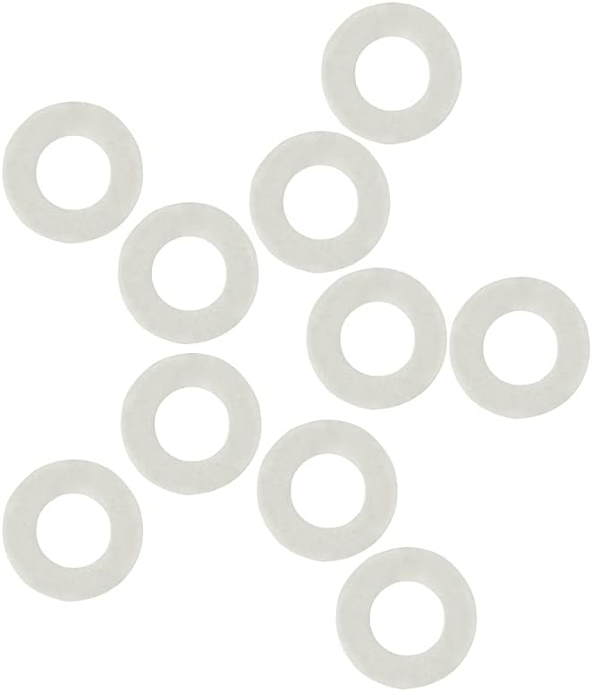 Trumpet Washers Pad 10 Pcs Valve Felt Washers Cushion Pad Brass Trumpets Musical Instrument Accessory: Musical Instruments