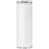 Mettler Seraflex Elastic Thread 50wt 142yd-White -7840-2000