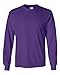 Gildan Ultra Cotton Long Sleeve T-Shirt 20F Purple XL