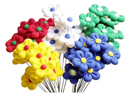 Amazon 韓国子供の100日 1歳の祝いトルチャンチ用テーブル花10本セット Sanfa 1 S ギフト 御百日祝 誕生祝 お食い初め ベビー マタニティ 通販