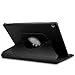 kwmobile 360° Case Compatible with Huawei MediaPad M3 Lite 10 - PU Leather Tablet Cover with Stand Function - Black