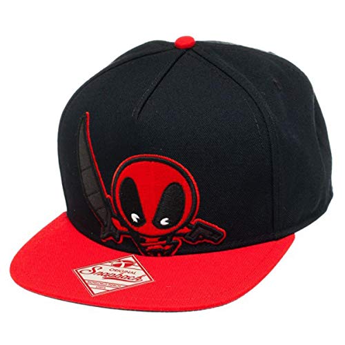 deadpool flat bill hat