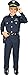 Kangaroo's Deluxe Boys Police Costume for Kids, Police Accessory