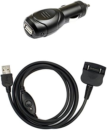 Fenzer Car Charger USB Data Sync Cable for Palm m130 m500 m505 m515