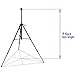 Display Advertisement Promotional Sign Isle Tripod Triangular Easel Stand for Illuminated Neon LED Message Writing Board by Autolizer
