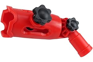 Paint Brush Extension Clip 180° Rotatable Roller Brush Holder for Extension Poles - Painting Tool Clamp for Walls Ceilings