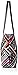Vera Bradley Small Trimmed Vera, Northern Stripes