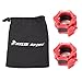 KYLIN SPORT Pair of 2" inch ABS Locking Collars Clamp Hook Grip w/ Quick Release Secure Snap Latch For Standard Olympic Barbells