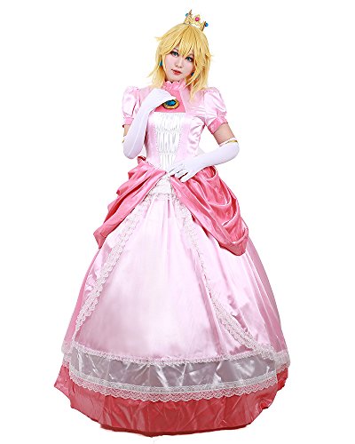 Miccostumes Women's Princess Peach Cosplay Costume