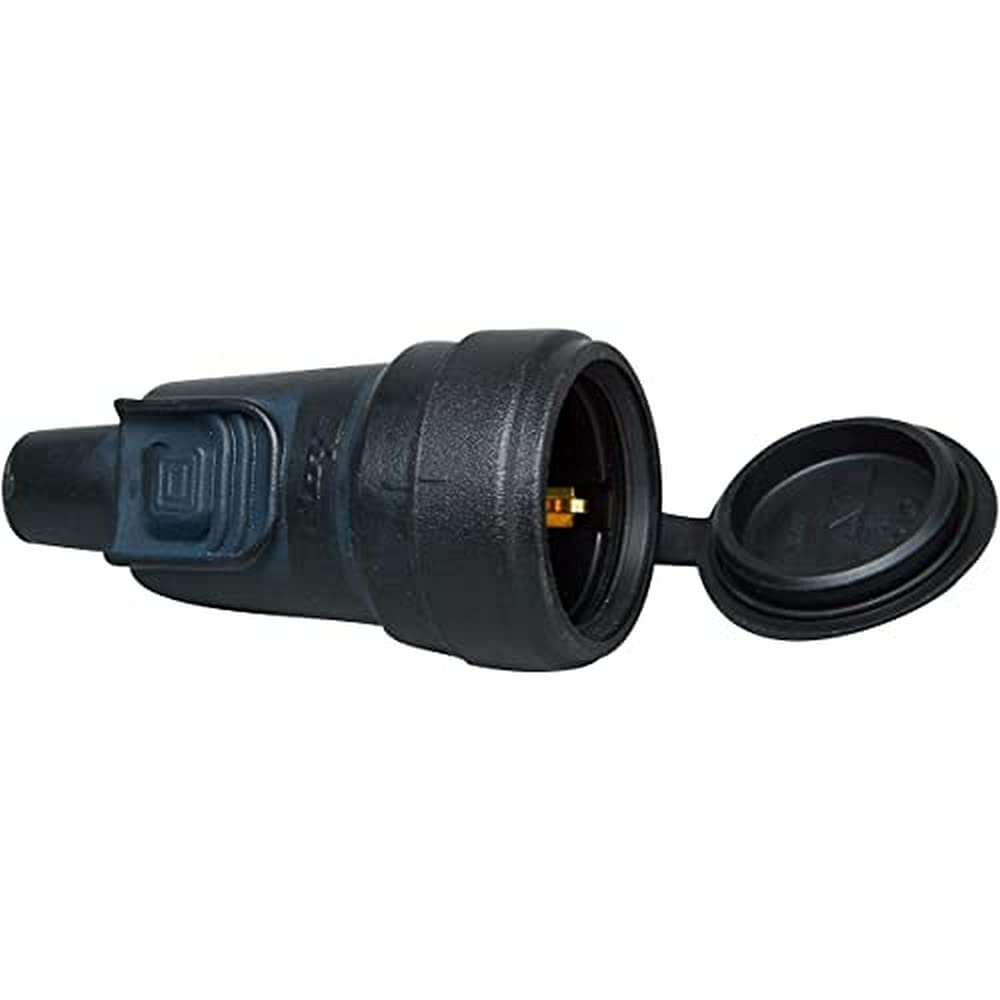 Kopp 180616048 Rubber Coupling Lockable Black