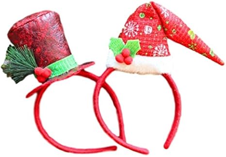 Amazon Princess Marron クリスマス カチューシャ クリスマス帽子カチューシャ みんなで盛り上がろう Xmas カチューシャ 2 個セット コンサート パーティー に のカチューシャです 赤 変身アクセサリー おもちゃ