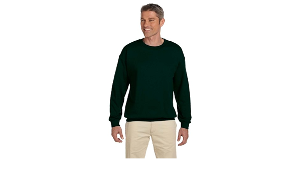forest green crewneck mens