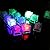 [Flashing Submersible LED Lights] Eruner Multi-Color Liquid Sensor Ice Cubes Light LED Glow Light Freezable Drinking Wine Wedding Party Decoration - Rock/Flower/Heart/Diamond Shaped Ice Cubes