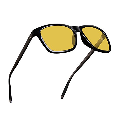 Mens womens classic retro night vision driving glasses …